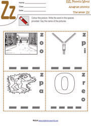 letter-z-anagram-worksheet